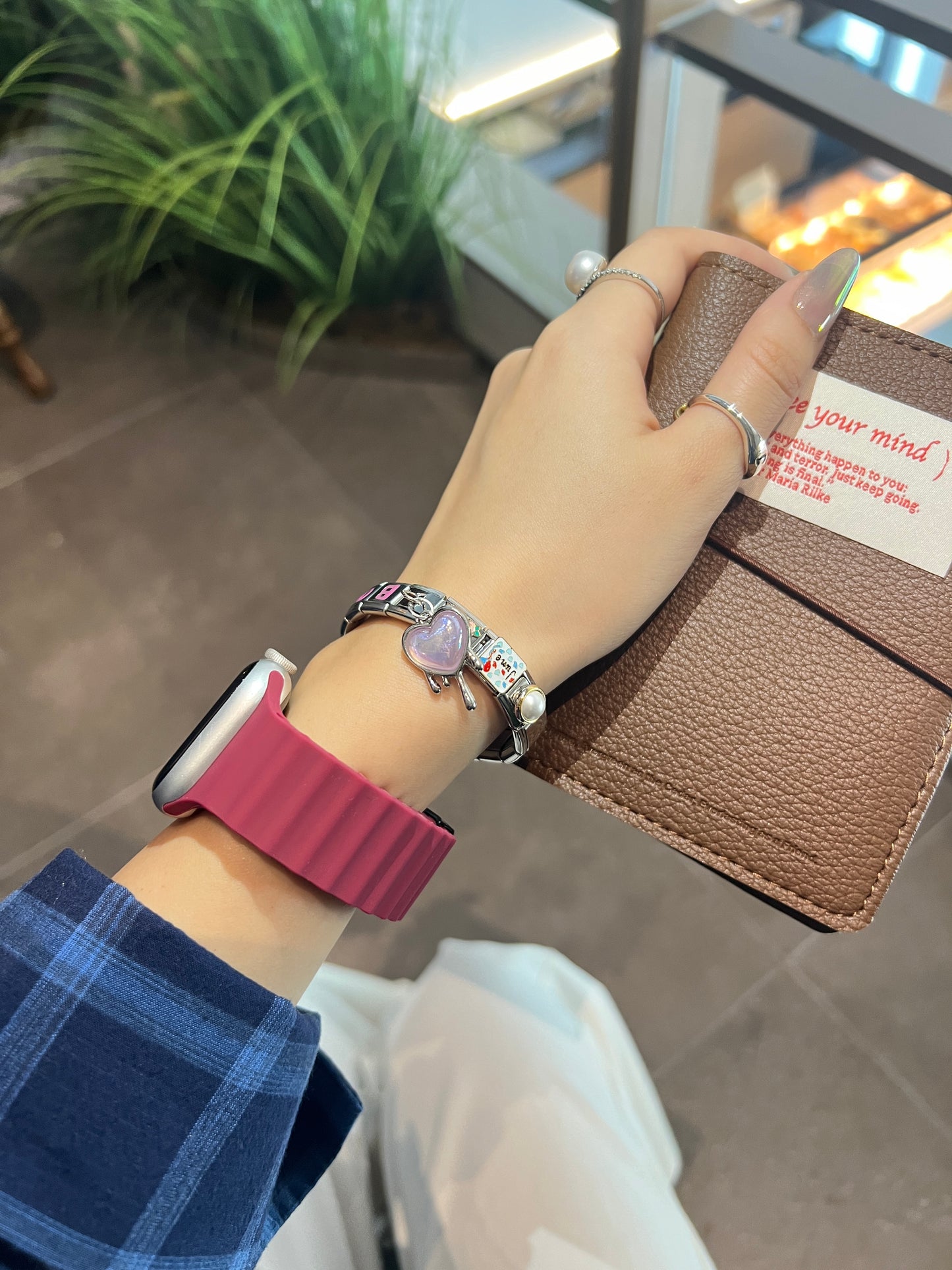 Ocean-Inspired Breathable Silicone Magnetic Watch Band - BandsOfTheDay