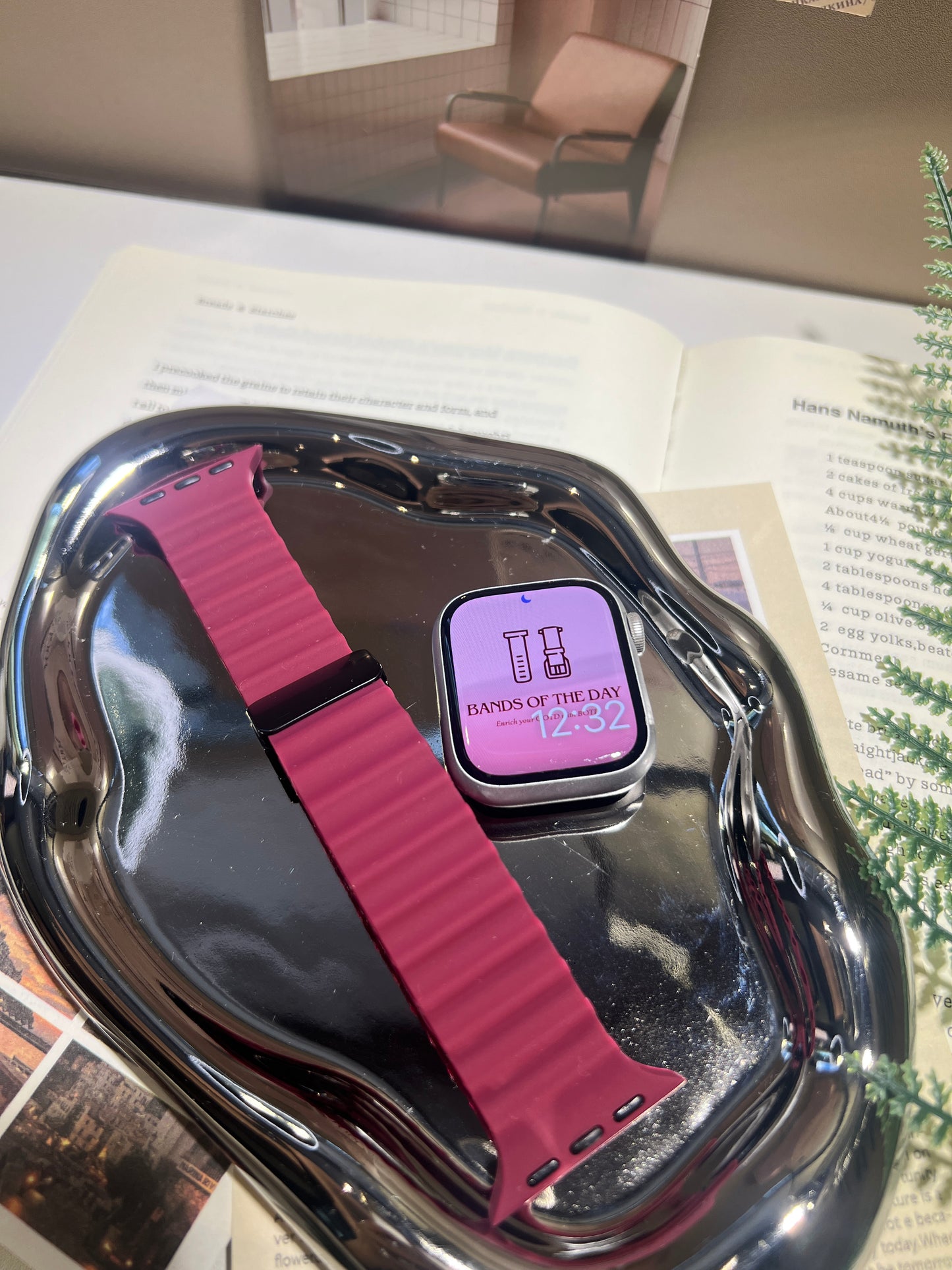 Ocean-Inspired Breathable Silicone Magnetic Watch Band - BandsOfTheDay